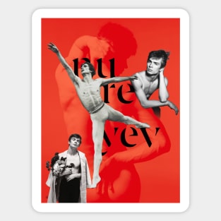 Nureyev Collage 2 Sticker